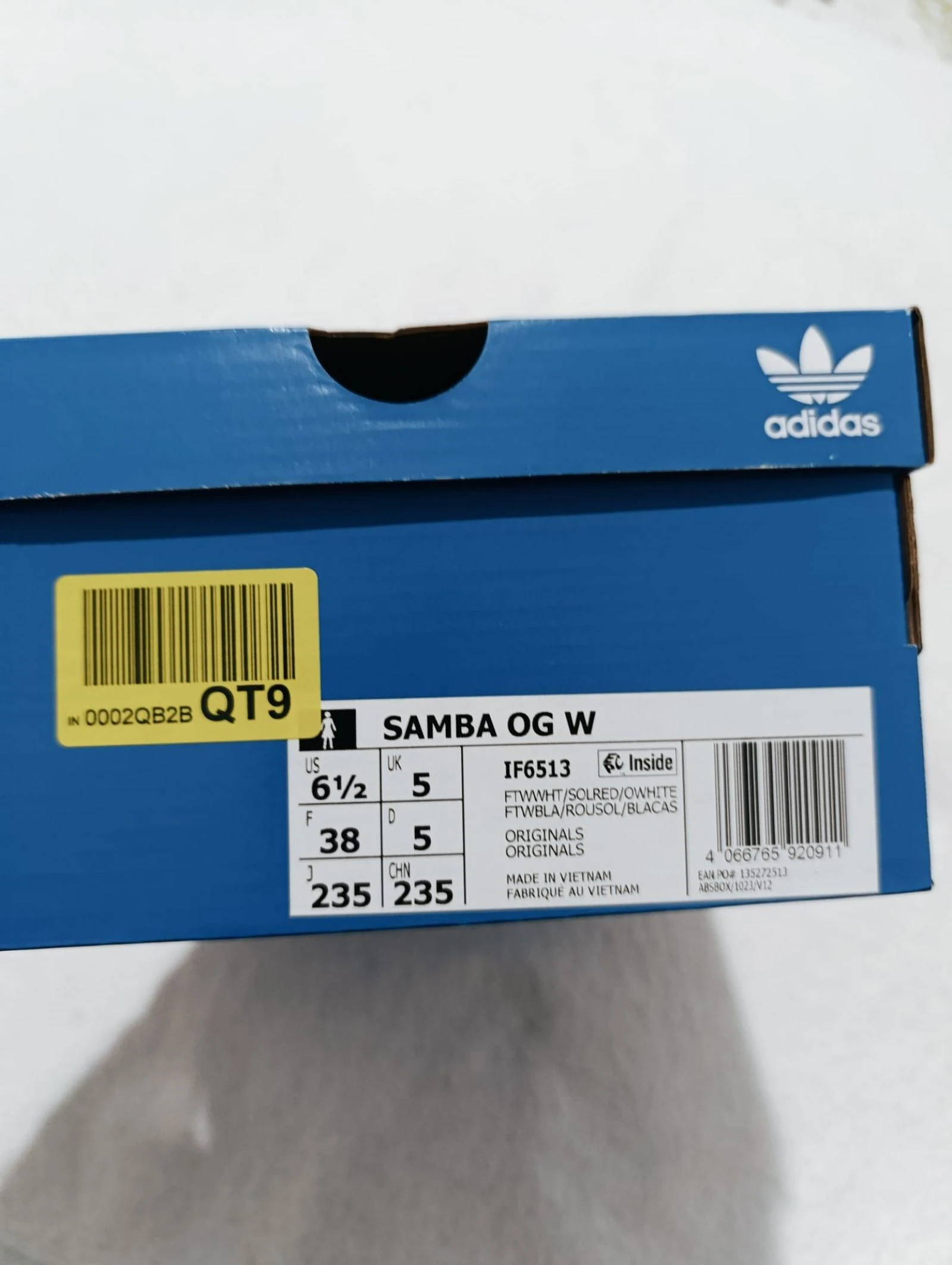 Adidas Samba genuine leather sneakers women size 38 – photo 20